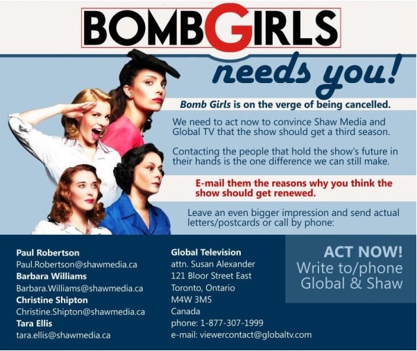 Save Bomb Girls