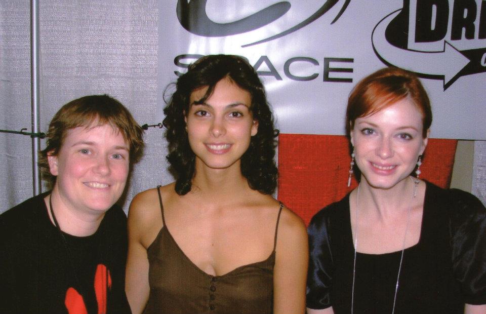 Morena Baccarin and Christina Hendricks, 2006