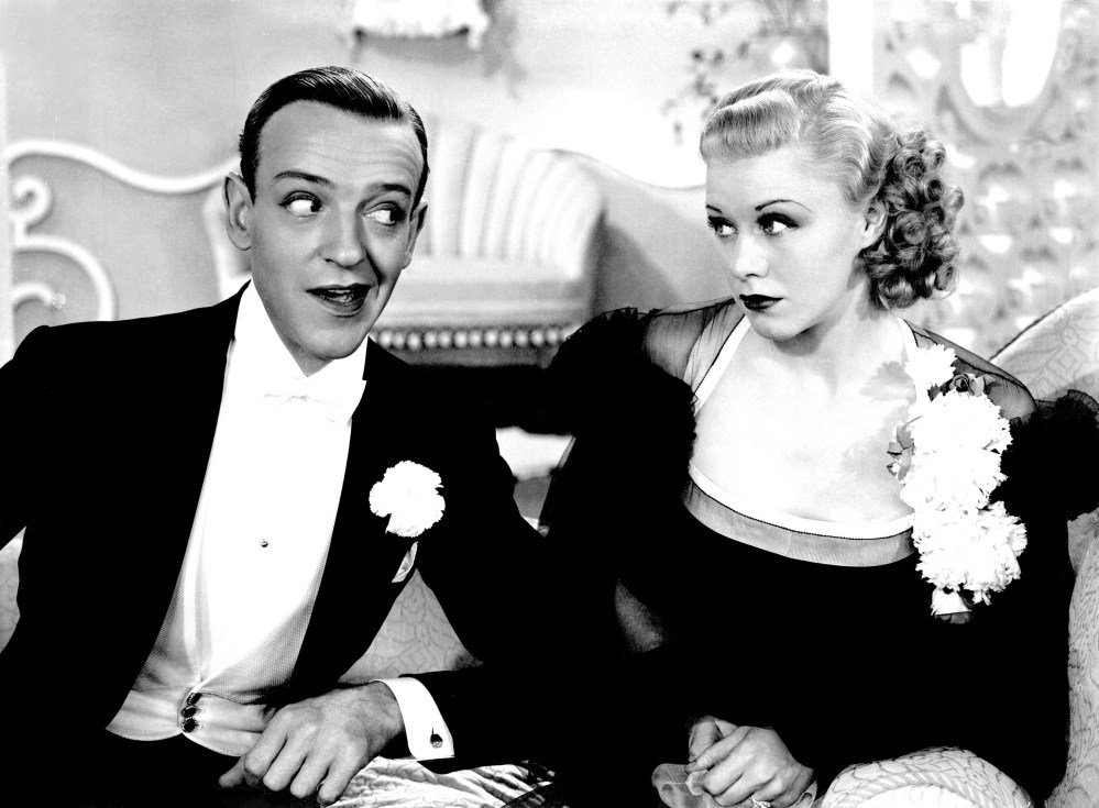 TOP HAT, Fred Astaire, Ginger Rogers, 1935